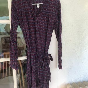 Quirky dress with waist tie and pockets!!!!